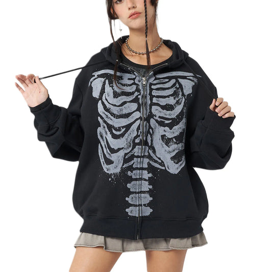 Skeleton  Hoody ghalas