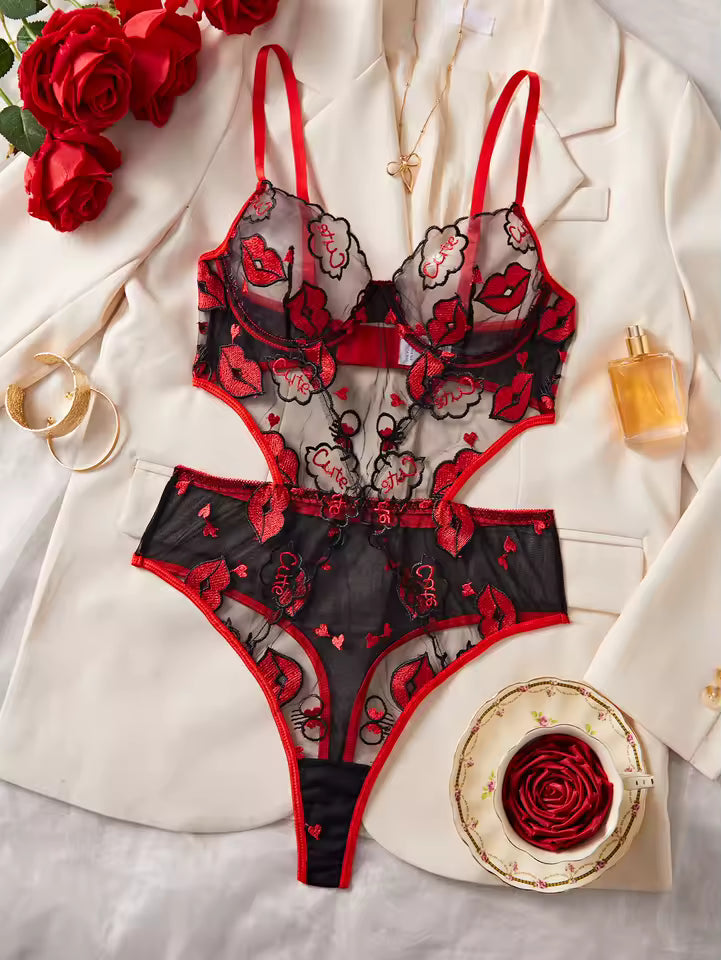 Kiss of Fire Bodysuit SultryGirls