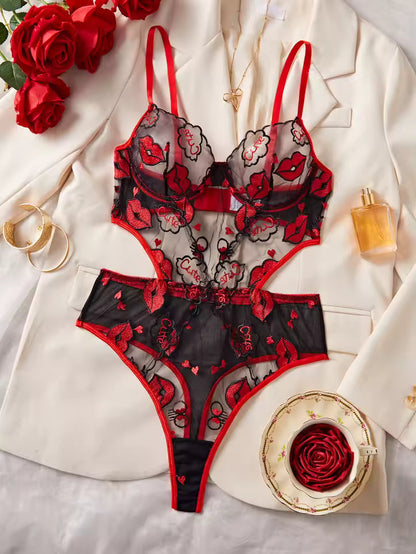 Kiss of Fire Bodysuit SultryGirls