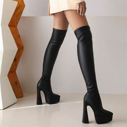 The Sun Goes Down Over The Knee Boot