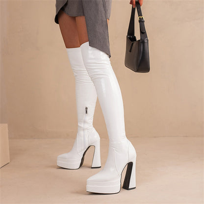 The Sun Goes Down Over The Knee Boot