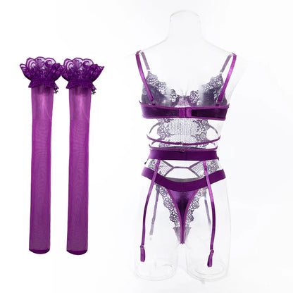Purple Erotic Lingerie LACYMATE®