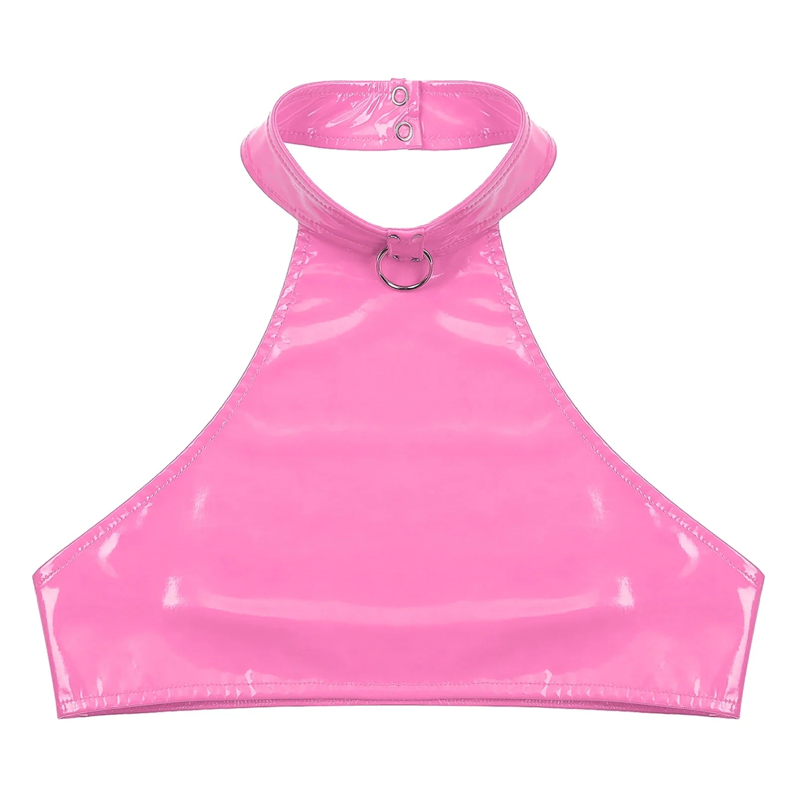 O Ring Leather Crop Lacy0301