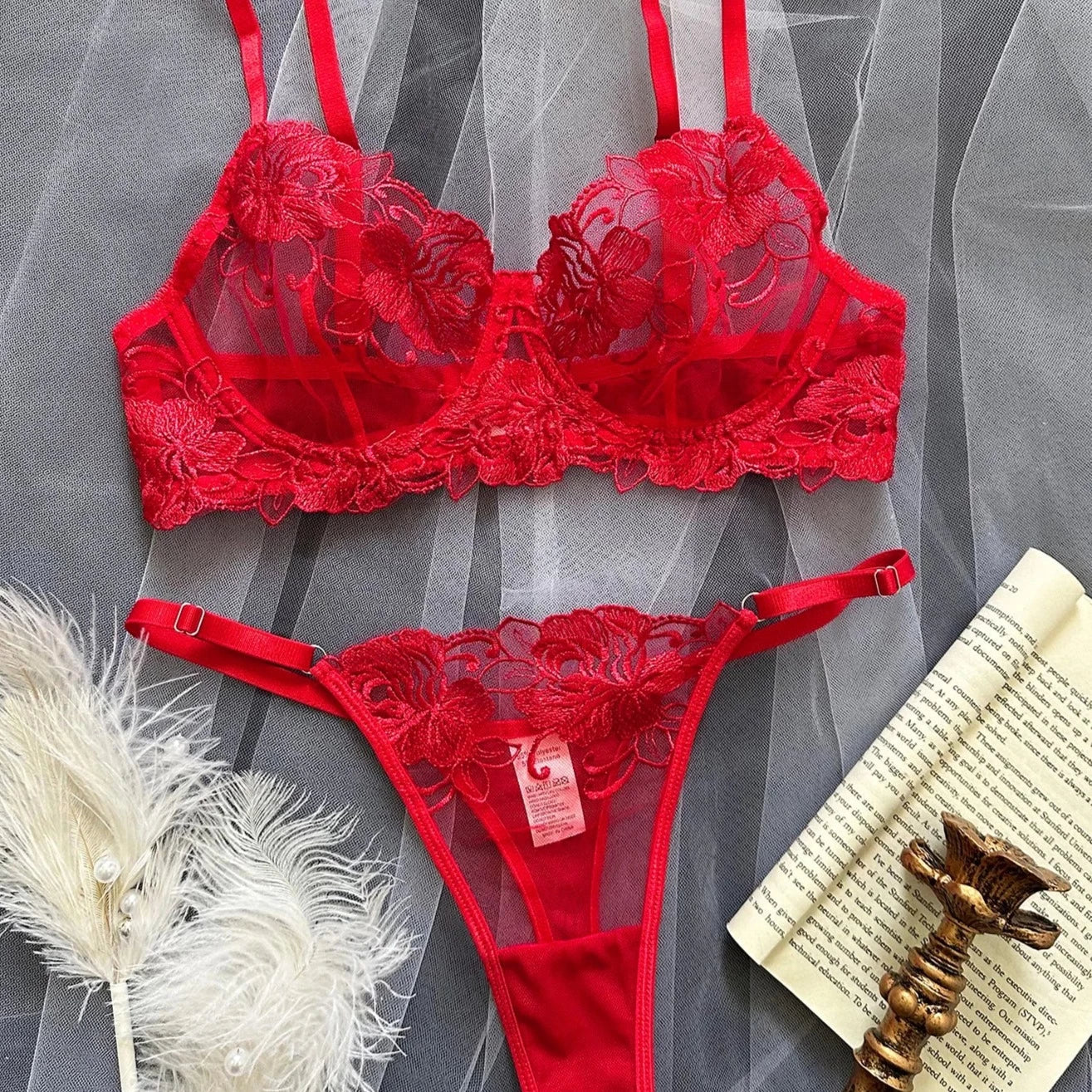 LacyMate® Sophie's Floral Lace Set LacyMate0312