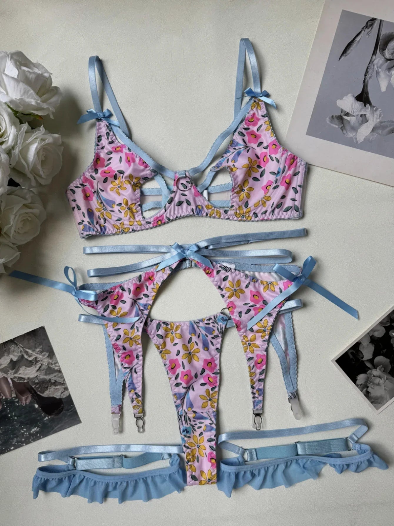 Risque Rhythms Lingerie LacyNighty