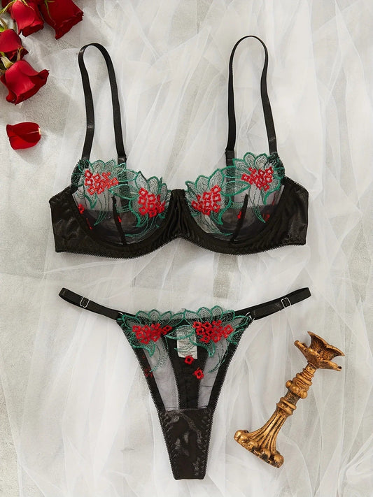 Born To Be Wild Bra Set LacyNighty