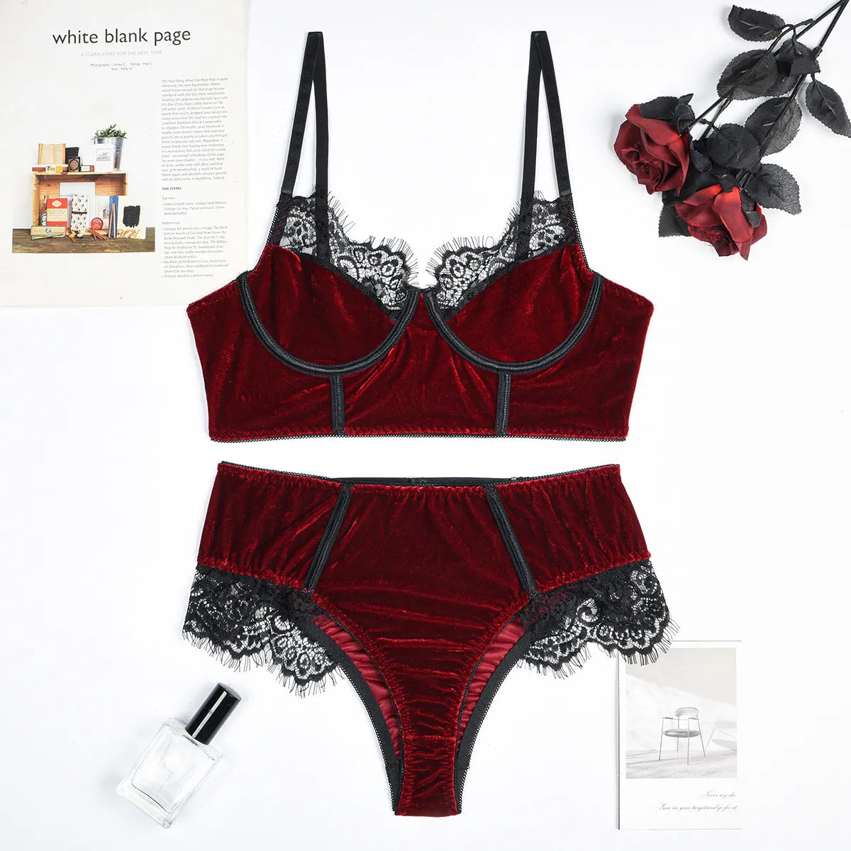 Giving Me Comfort Lingerie LacyNighty