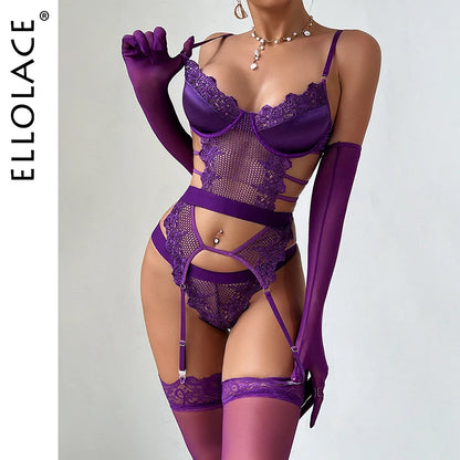 Purple Erotic Lingerie LACYMATE®