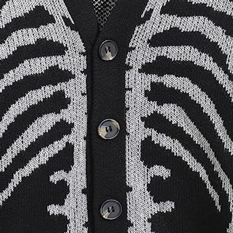 Unisex Knitted Skeleton Sweater Lacy0301