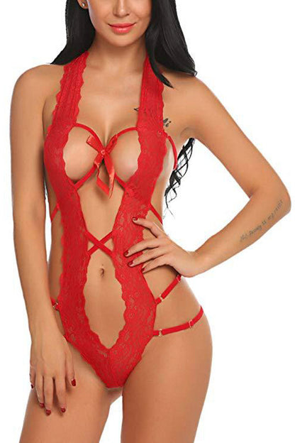 Strappy Lace String Teddy