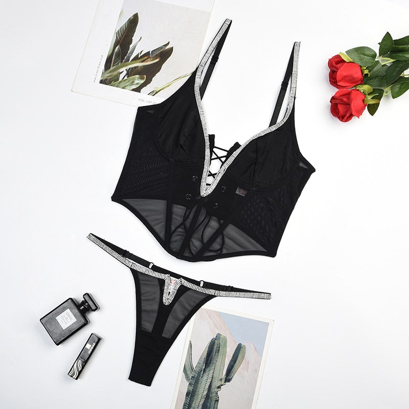 Walking To Greater Dues Lingerie LacyNighty