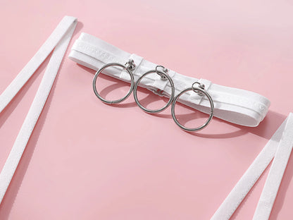 Ruffle Erotic Lingerie Transparent Lace Fancy Underwear Lifting Bolt Sensual Outfit Sheer Mesh Sissy Exotic Sets