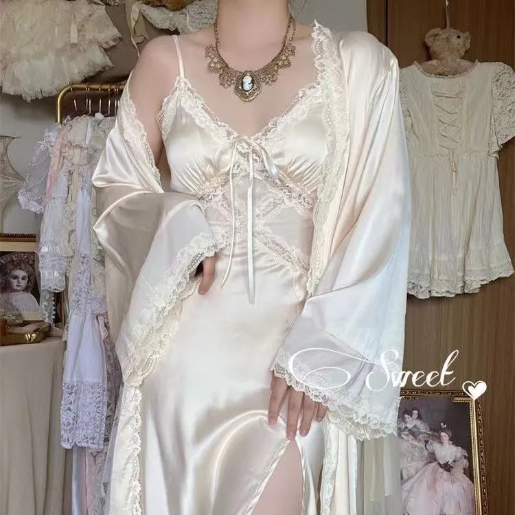 On Such A Timeless Dream Robe LacyNighty