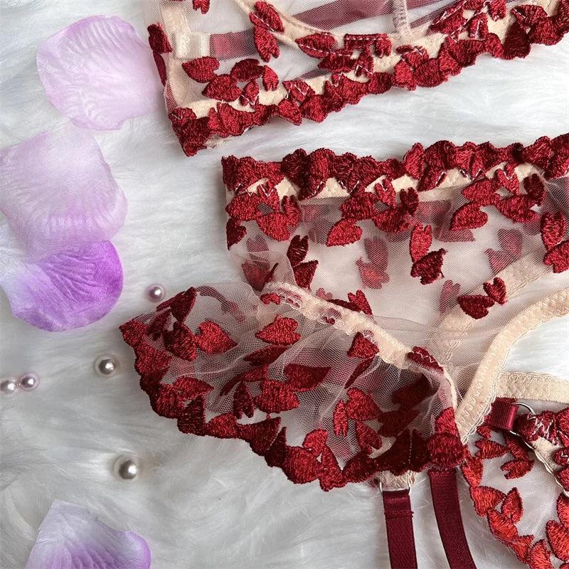 Dusky Dreams Bra Set LacyNighty