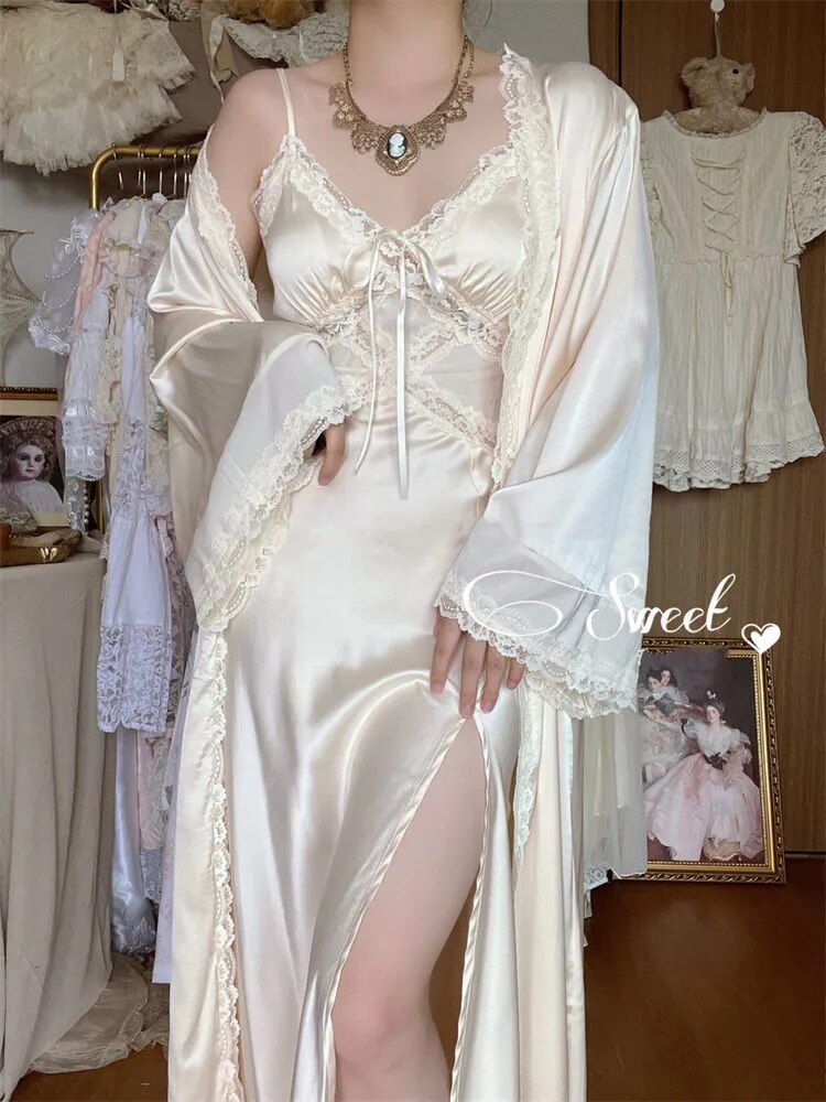 On Such A Timeless Dream Robe LacyNighty