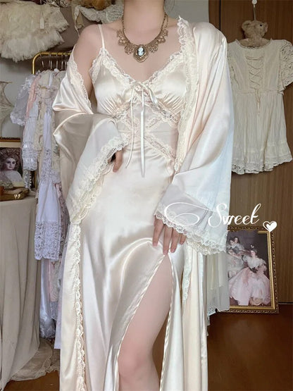 On Such A Timeless Dream Robe LacyNighty