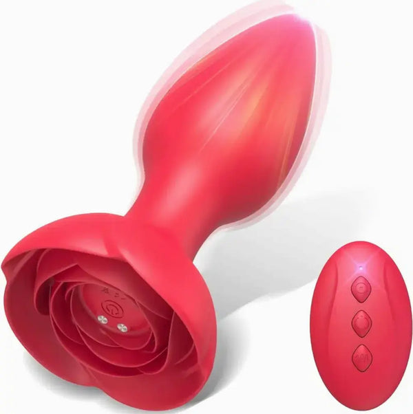 LacyMate™ Rose Remote Control Vibrating Stimulator Lavah Intimates