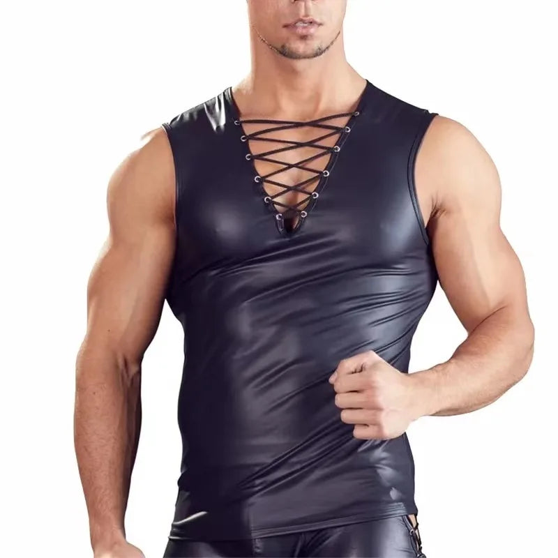 Nightclub Leather T-Shirt