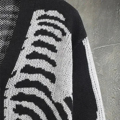 Unisex Knitted Skeleton Sweater Lacy0301