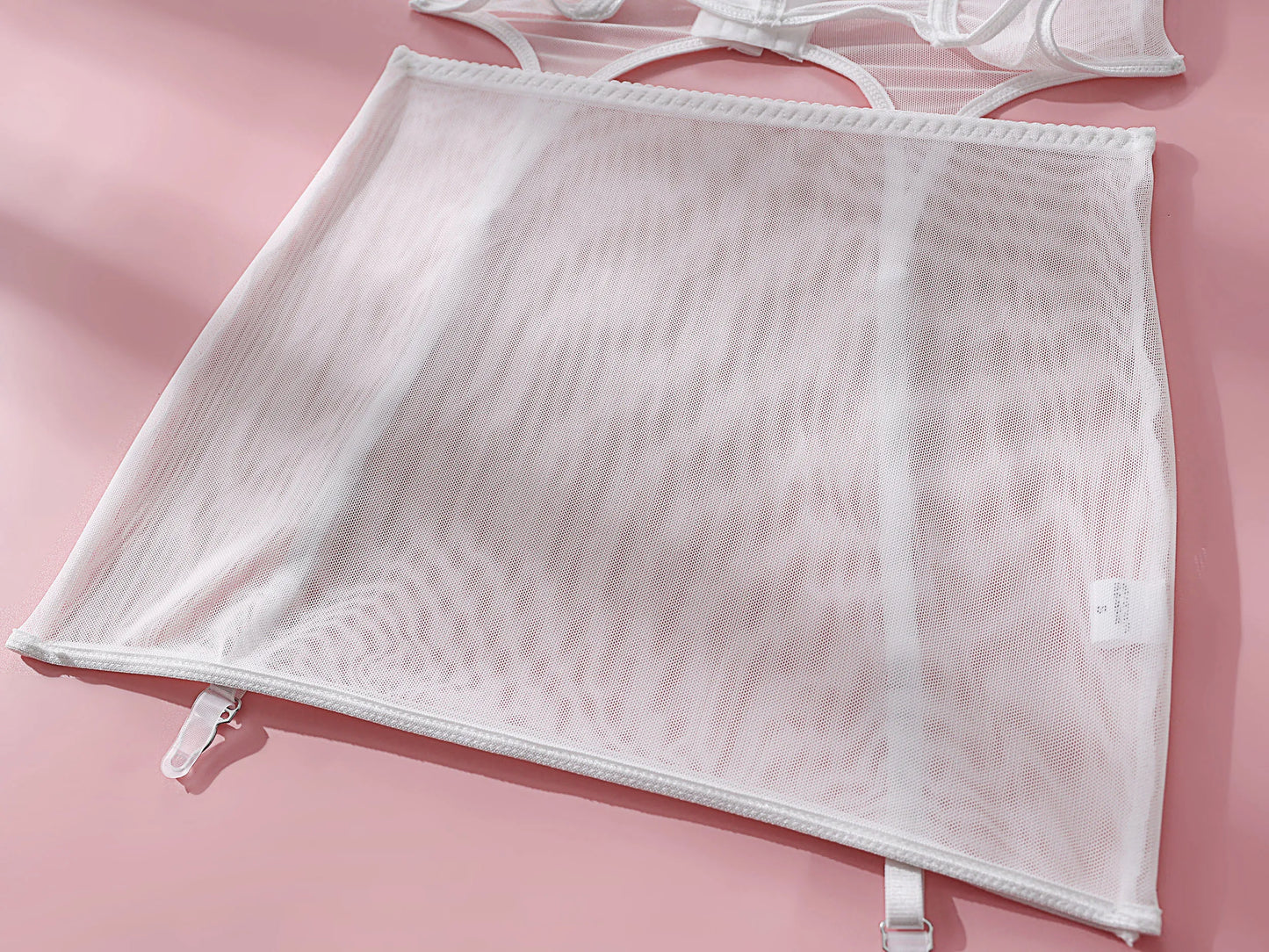 Ruffle Erotic Lingerie Transparent Lace Fancy Underwear Lifting Bolt Sensual Outfit Sheer Mesh Sissy Exotic Sets