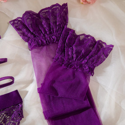 Purple Erotic Lingerie LACYMATE®