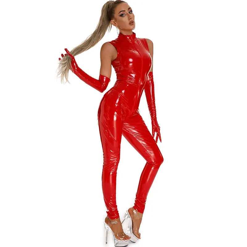 Lara Wetlook Catsuit Lavah Intimates