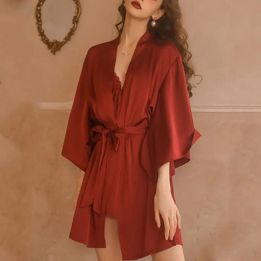Satin Serenity - Red CINOON