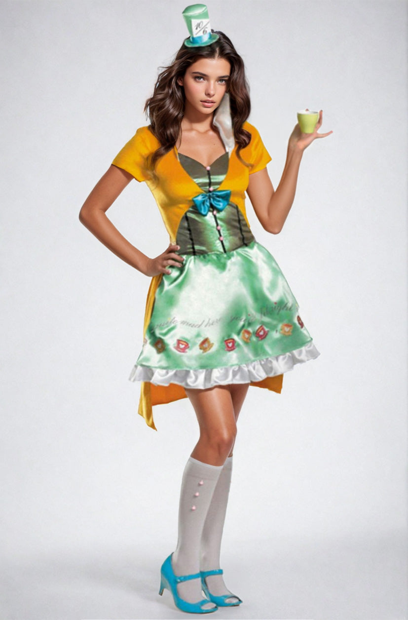 Sassy Mad Hatter Costume Disguise