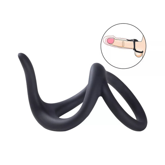 Van - Dual Penis Ring Erection Enhancing Cock Ring Honey Play Box Official