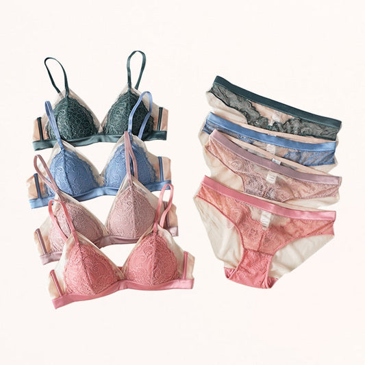Make You Stay Bra Sets VRAIMMOI Official Store