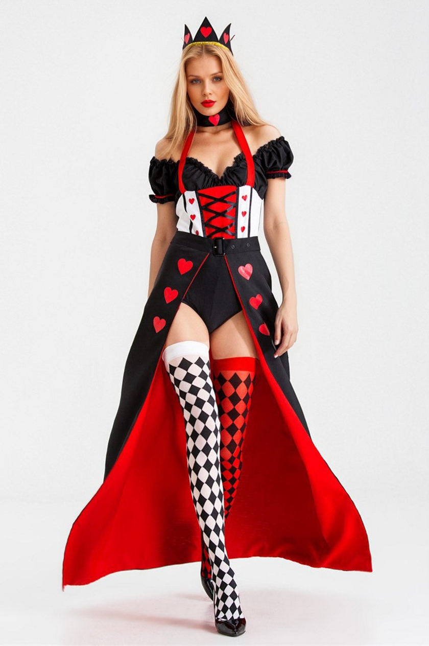 Heart Breaker Red Queen Costume Silea