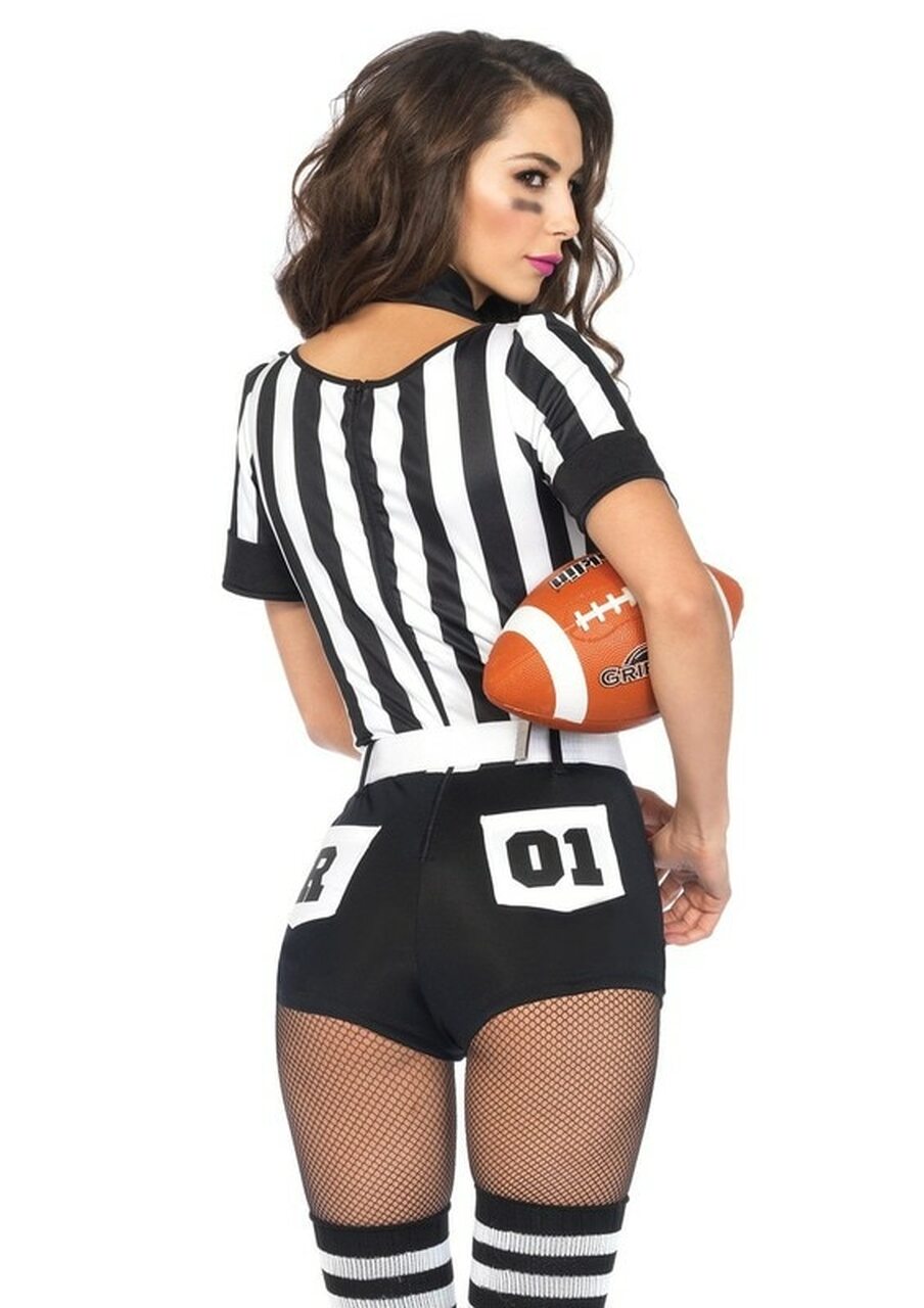 Rowdy Sports Referee Costume Leg Avenue