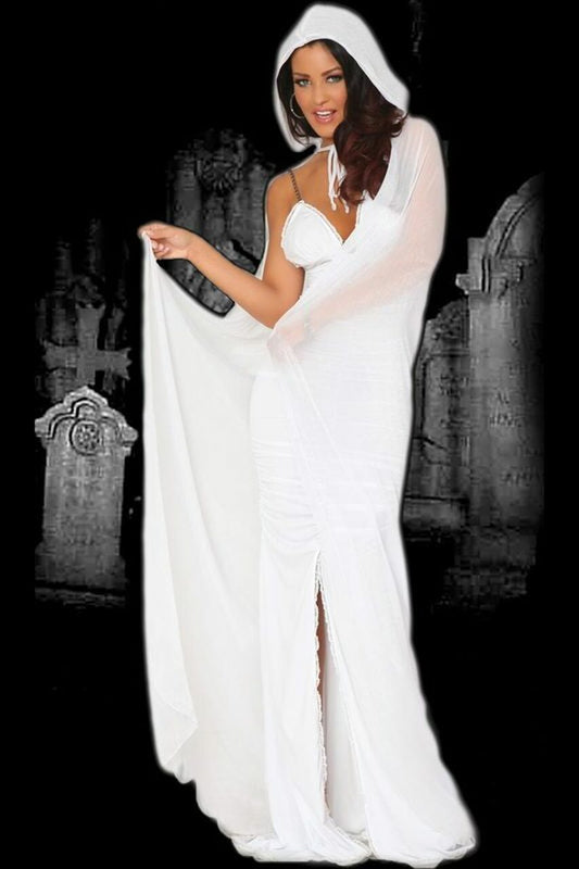 Sexy Halloween Spirit Ghost Costume 3WISHES