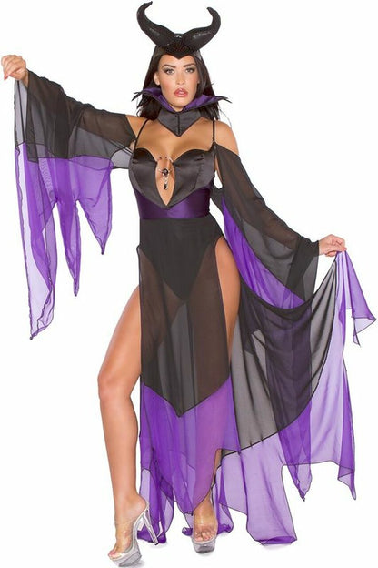 Evil Mistress Halloween Costume 3WISHES