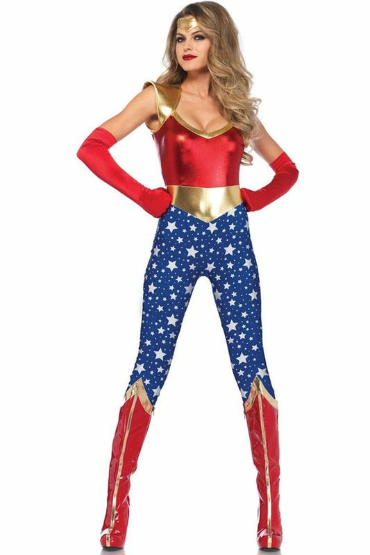 Sensational Super Hero Costume Leg Avenue