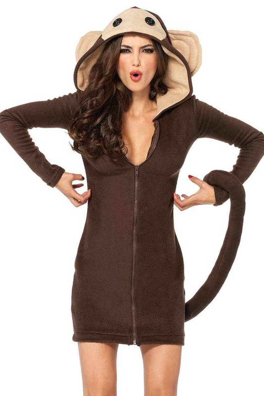Cozy Monkey Costume Leg Avenue