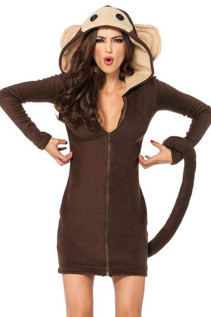 Cozy Monkey Costume Leg Avenue