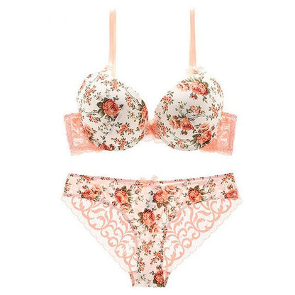Classic Flower Bra Sets DKGEA Official Store