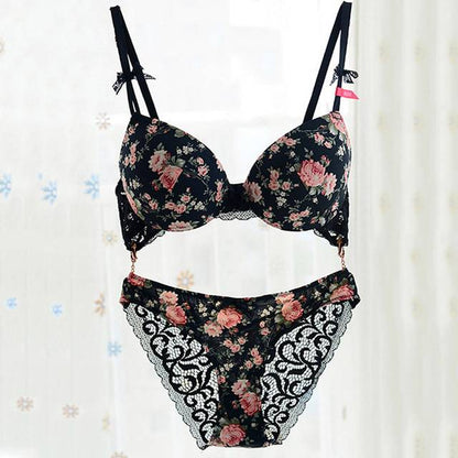 Classic Flower Bra Sets DKGEA Official Store