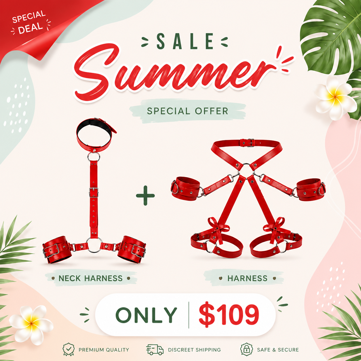 LacyMate™ Domme Harness Dulce Store Paris