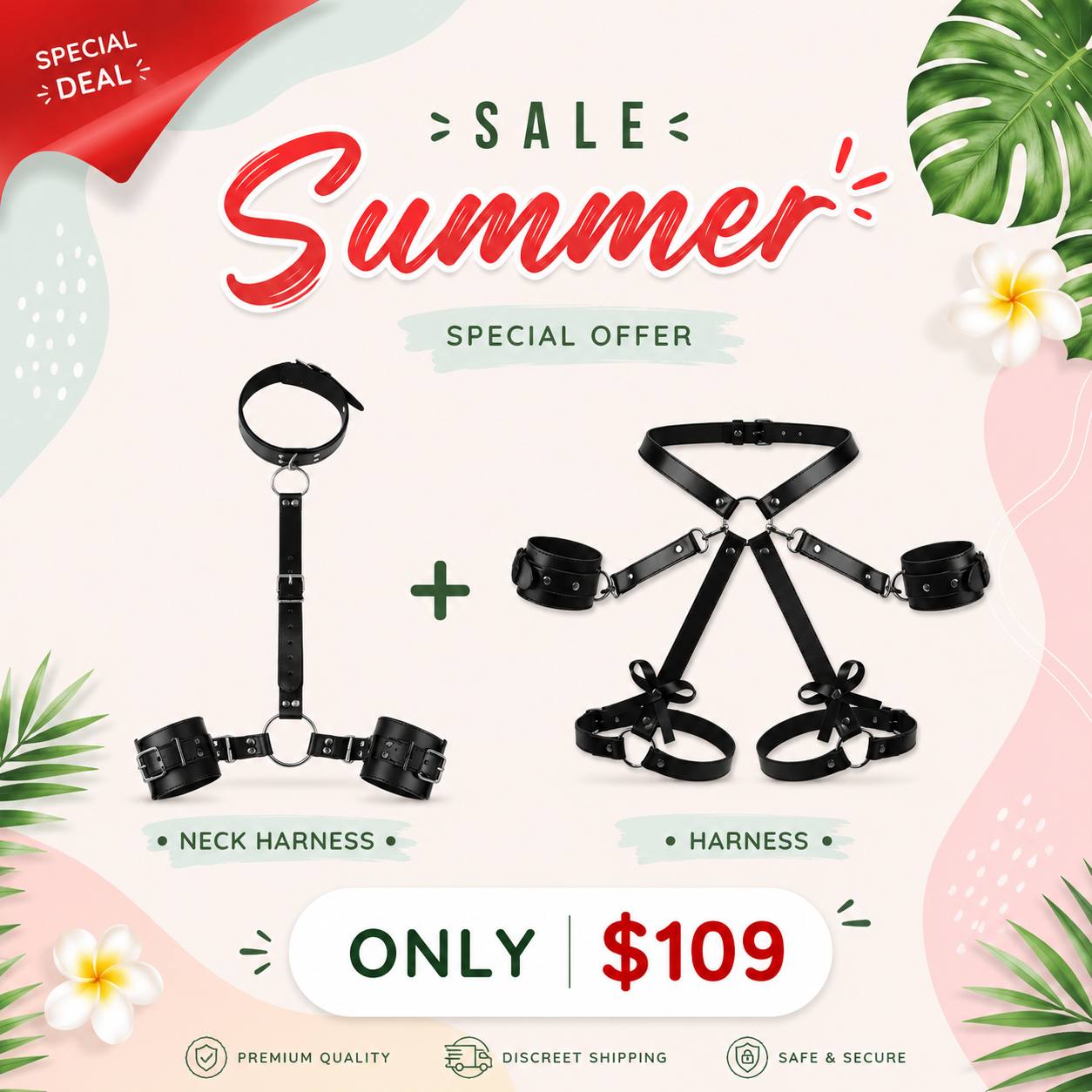 LacyMate™ Domme Harness Dulce Store Paris