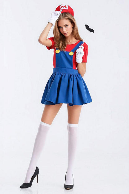 Sexy Mario Costume Silea