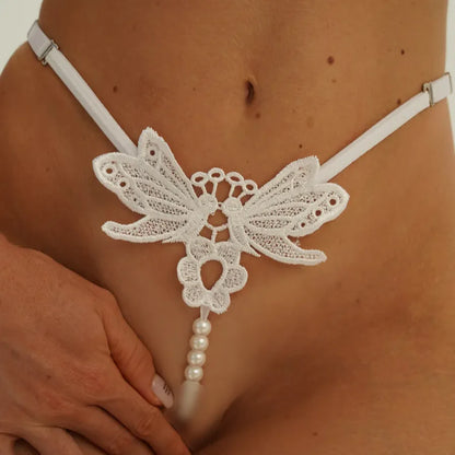 Lacymate™ Sexy Double Pearl G Thong