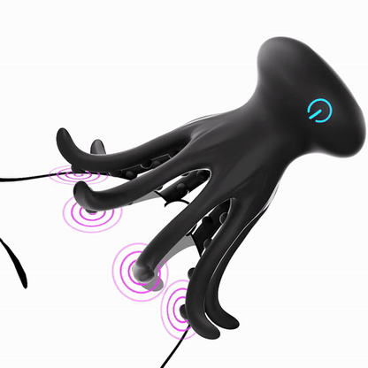 KRAKEN Suptruck™ X10 Unisex 360° Vibrator 32 Massage Beads & 10 Modes