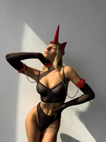 Leather Set "Magic Unicorn"