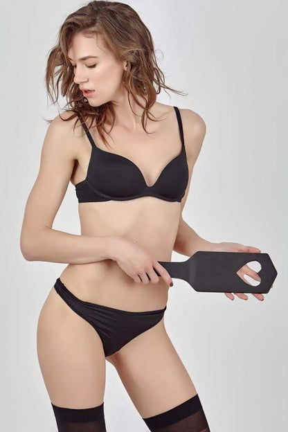 Leather spanking paddle "Heart"