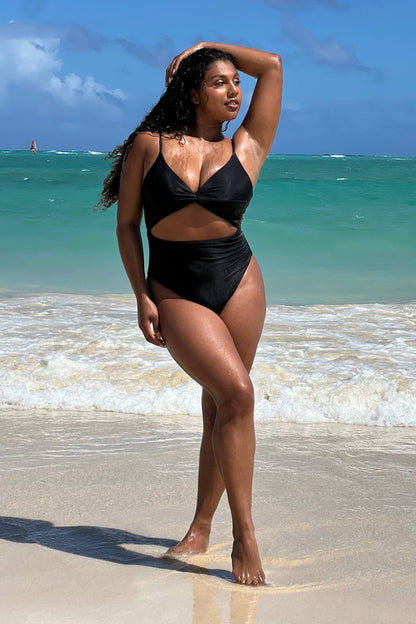 LacyMate™ Annalisa One Piece Black