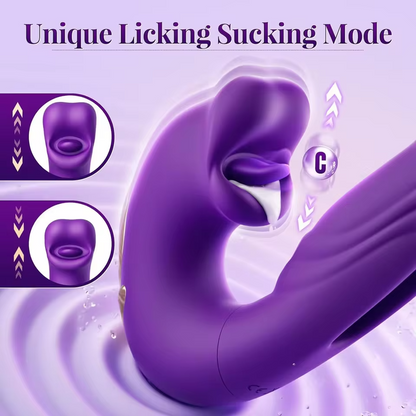 💥 2025 Limited 70% OFF 🔥 TRILUVIA Suptruck Kiwinet® 3-in-1 Licking, Slapping & G-Vibe Hemiras