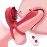 💥4 COLORS Ring-FLORAX 15° Curve Boost & Bloom Cock Ring-4 in 1 Couple Toy Penis Ring