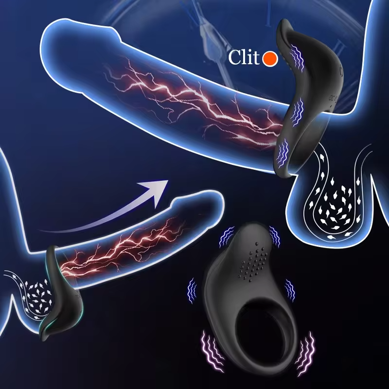 💥 2025 Limited 70% OFF 🔥 Vibrating Control Ring for Men